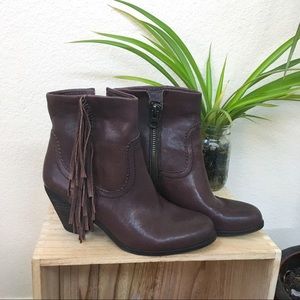 Sam Edelman Fringe Booties